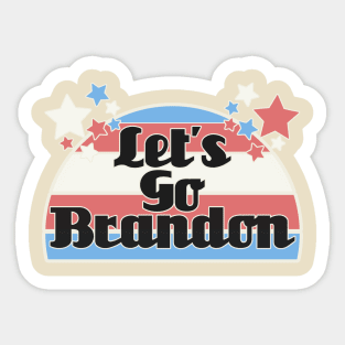 Let's Go Brandon RWB Sticker